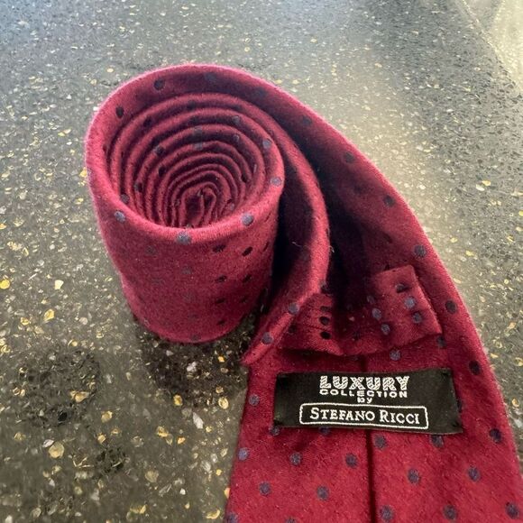 Stefano Ricci Luxury Collection Tie. Silk/Cashmere. - Picture 1 of 7